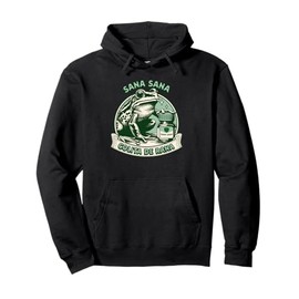 Sana Sana Colita De Rana Cute Mexican Frog - Mexican Saying Pullover Hoodie