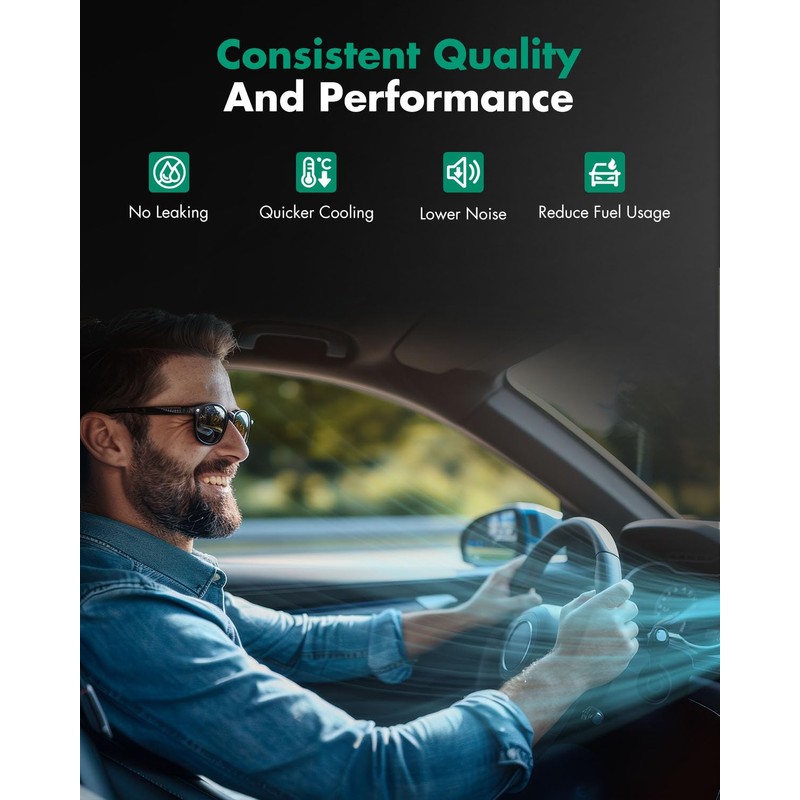 SCITOO AC Compressor with Clutch for 2008-2013 for Compatible for