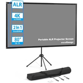 Projector Screen with Stand Grey alr