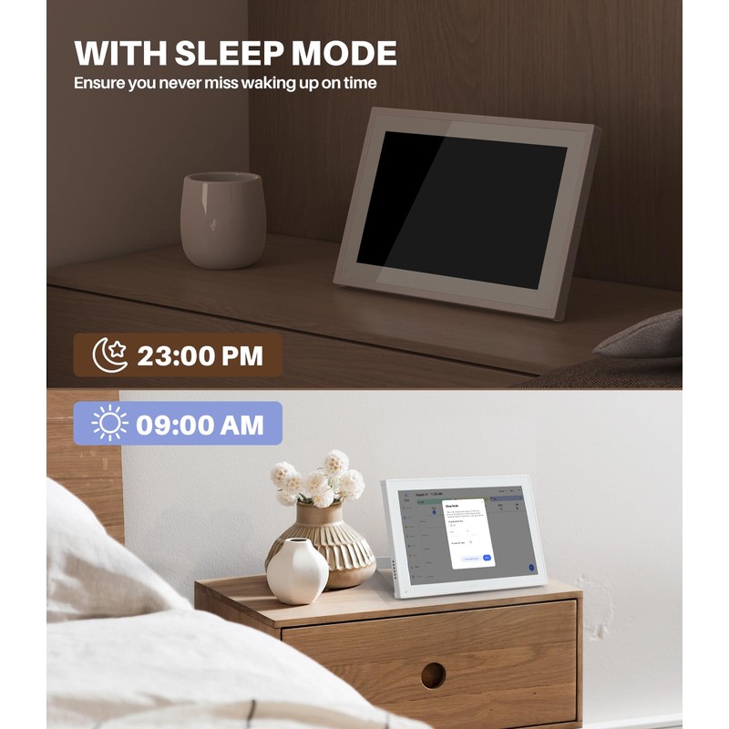 Digital Calendar Chore Chart –Touchscreen Interactive Digital Planner Display- Wifi
