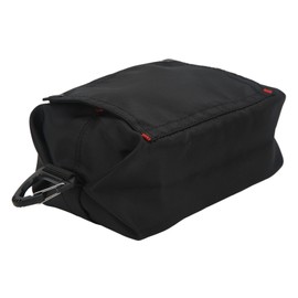 Outdoor Waterproof Vintage Napkin Storage Bag Portable Car Tissue Holder Bag for Camping Traveling Black