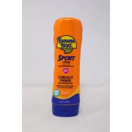 Banana Boat Pack of 3x - Banana Boat Sport Ultra SPF 50 Sunscreen Lotion, 8 oz (EXP 2026)