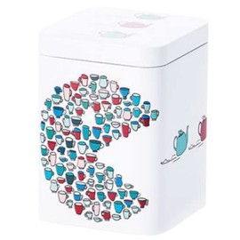 Teemando Joe Tin 100 g Square with Slip-On Lid Matt 10 x 7.3 x 7.3 cm