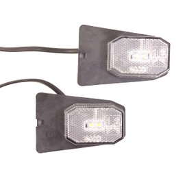 Generisch 2x Aspöck Flexipoint LED Position Light with Holder - Marker Light - Marker Light - Marker Light - Outline Light