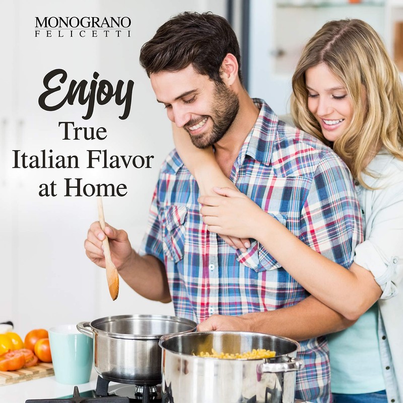 Monograno Felicetti Farro Spaghetti Pasta Italian Organic Non-GMO 17.6oz (500g)