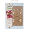 Spellbinders S4-434 Shapeabilities Expandable Patterns Holiday Greetings