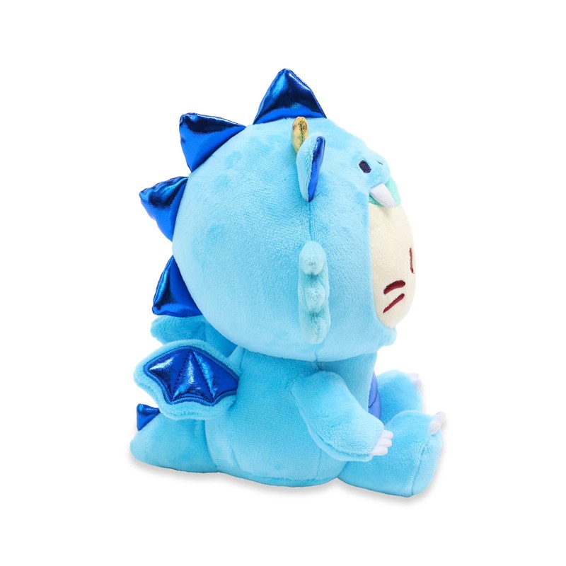 Anirollz Stuffed Animal Plush Toy – 8" Medium Dragon Sitting