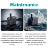 FREESEA Aquarium Submersible Fountain Pump: 30W 550GPH Adjustable Quiet Water
