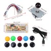 Zero Delay USB Encoder, 10 Buttons Joystick Kit for PC