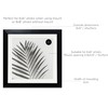 pf+a REAL GLASS 8x8 Photo Frame With Mount For 6x6