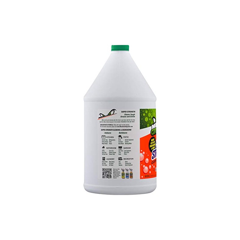 Mean Green Super Strength Cleaner and Degreaser, Concentrated Formula -