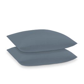 Dreamdry Waterproof Pillowcase 80 x 80 cm (Pack of 2) with Zip - Pillow Protector, Pillow Protector, Anti-Mite, Oeko-Tex Certified, Breathable