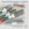 Osensia Round Brush Set for Blow Drying and Styling -