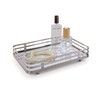 SunnyPoint Classic Decorative Vanity Perfume Dresser Jewelry Organizer Makeup Mirror
