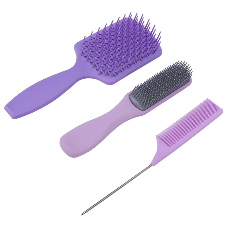 Hair Comb Set Heat Resistant Anti Static Good Hand Feel
