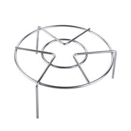 Vctitil Egg Steamer Rack,Stainless Steel Steaming Racks,Pressure Cooker Trivets Wire Steam Trays,Multi-Purpose Cooking Stands Kitchen Steamer(L)