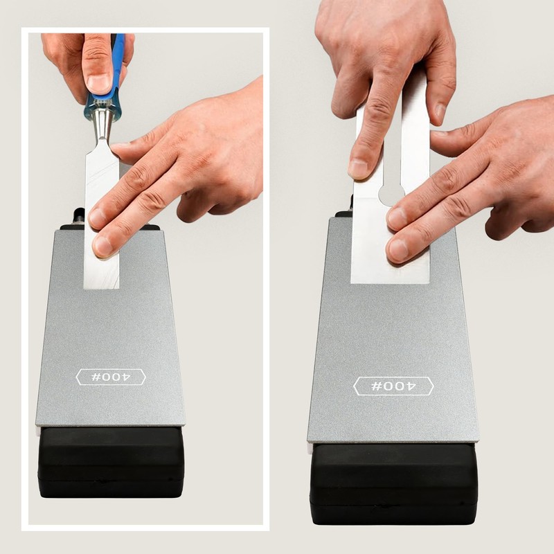 Double-sided Diamond Sharpening Stone Set – Coarse 400 & Fine