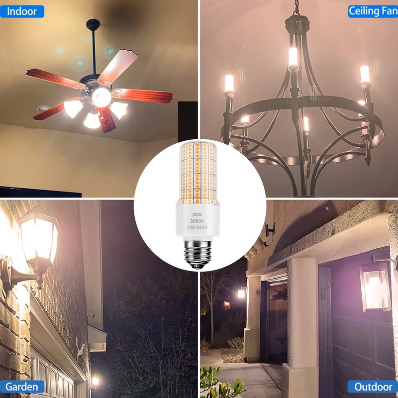 Led Light Bulb Equivalent 250w 2pcs Super Bright Led Bulbs,