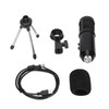 E102 USB Microphone 192kHz/24bit Computer Condenser Mic with Tripod Stand