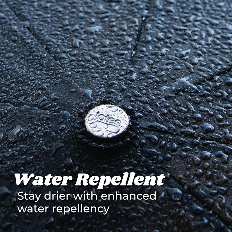 totes Men's Women's Classic Eco Umbrella - Auto Open, Water-Resistant,