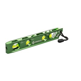 Greenlee L107 Electrician's Magnetic Torpedo Level with Conduit Bending Offset Aid