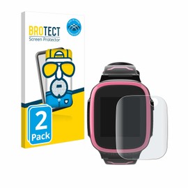 BROTECT Full Cover Protective Film Matt for Xplora X5 Play (Pack of 2) - Full Screen Screen Protector Film, 3D Curved, Anti-Reflection