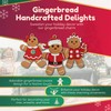 Festive Fix Gingerbread Man with Strings - Pack of 15