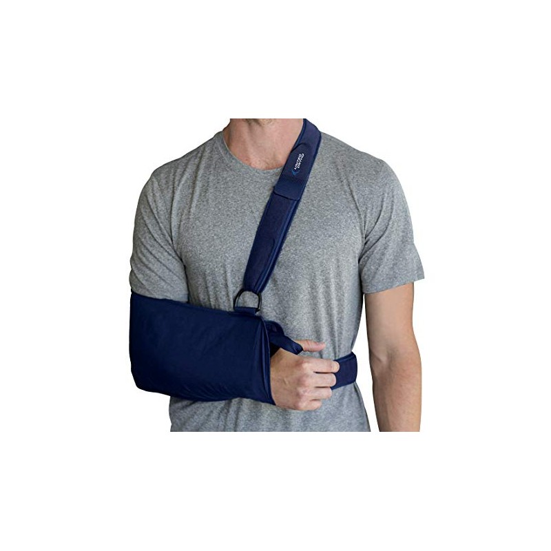United Ortho Deluxe Shoulder Immobilizer, Youth, Blue