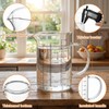 Graduated Glass Measuring Cup With Handle High Borosilicate Liquid Measuring