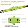 YUTIANHOME 65ft/20m OD-5mm Industrial TPU OM5 Fiber LC to LC