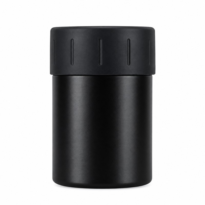 Stainless Steel Insulated Can Cooler – Double Wall Vacuum Beverage