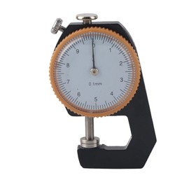 evhooe Thickness Gauge Leather Oz Gauge 11X7X3 0-10mm Thickness Gauge Flat Thickness Gauge Thickness Measuring Scale 0.1mm