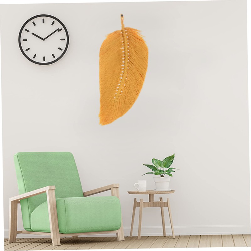 BIUDECO Macrame Wall Art Hand-woven Tapestry Cotton Hanging Decoration Nordic