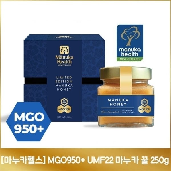 [Manuka Health] MGO950+ UMF22 Manuka honey 250g, basic product / [마누카헬스] MGO950+ UMF22 마누카 꿀 250g, 기본상품