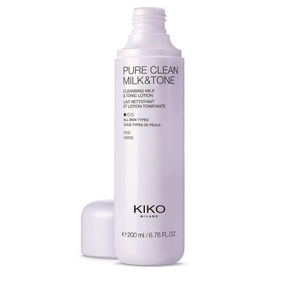 KIKO Milano - Pure Clean Milk & Tone 2-in-1 Cleansing Milk and Toner