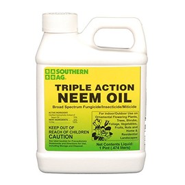 Southern Ag 08722 Triple Action Neem Oil Fungicide Insecticide Miticide, Brown