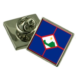 St. Eustatius Flag Lapel Pin Badge 18 mm Choose Gift Bag