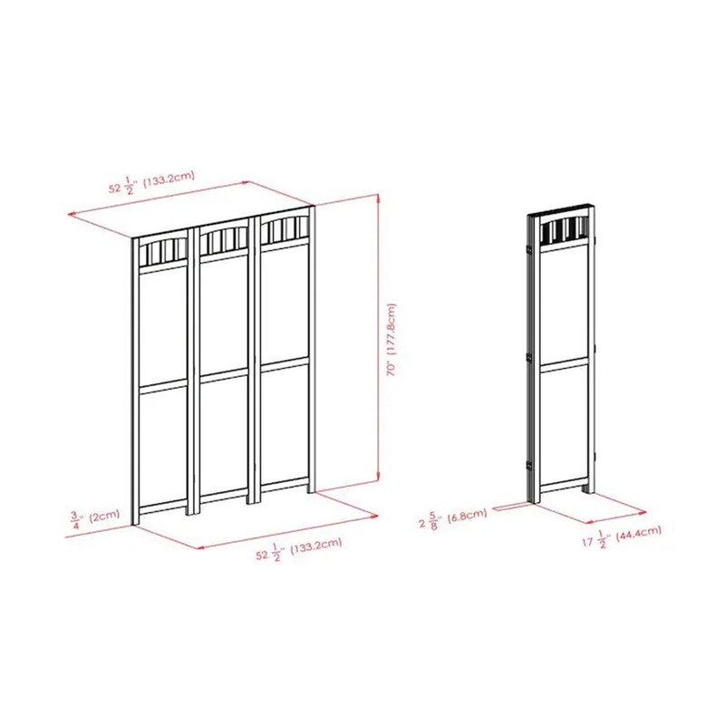 Winsome Wood William Storage/Organization, Antique Walnut