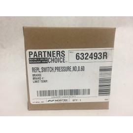 Nordyne 632493R Pressure Switch NO 0.60