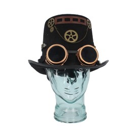 Nemesis Now Cogsmith's Hat Steampunk Pack of 3 Polyester Black