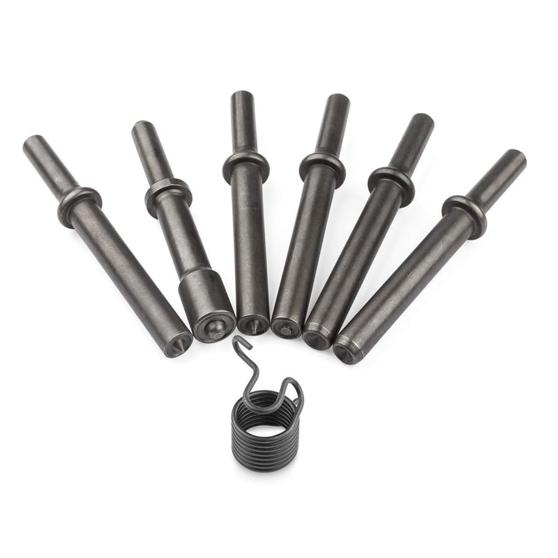 Smoothing Air Hammer Bits Set, 7 Pcs Air Hammer Attachments