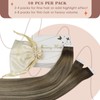 Sunny Hair Tape in Hair Extensions Real Human Hair Invisible