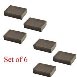 SS 6PCS Drywall Sanding Sponge Blocks Kit Washable and Reusable Multi Purpose Use