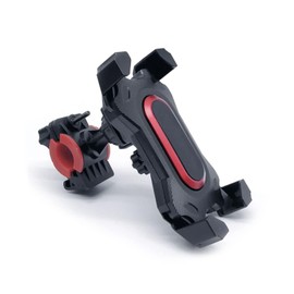 EUROXANTY Bicycle Phone Holder Mount Car Phone Holder Universal Bicycle Phone Holder 360° Rotating Anti-Vibration Phone Holder Red