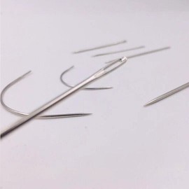 Unbranded 7PCs Repair Sewing Needles Kit Upholstery Carpets Canvas Leather Curved USSeller