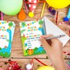 Kirsten McMillan Pack of 32 Dinosaur Party Invites - A6