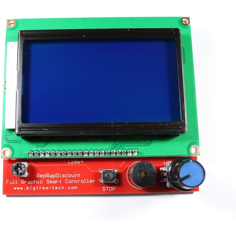 Display Kit with 12864 LCD Controller, Supply Lines and Adaptor