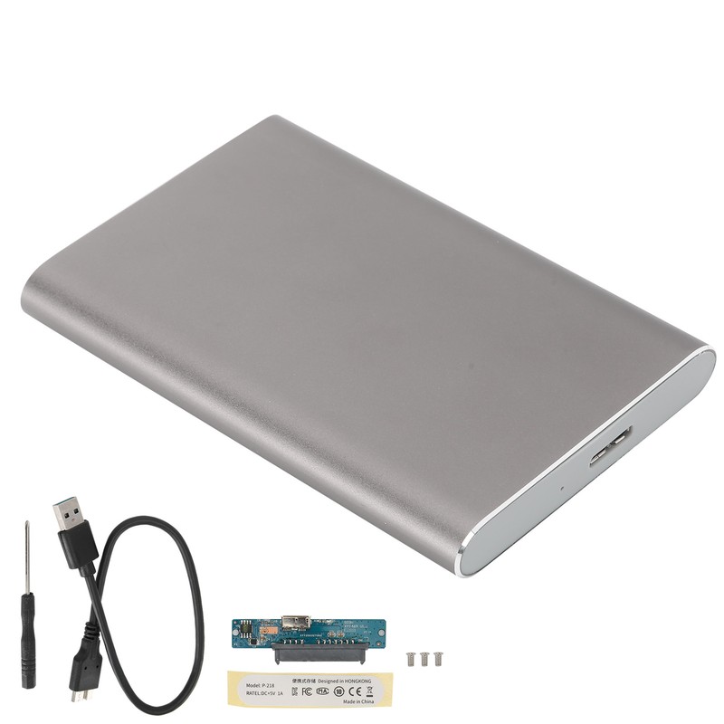Hard Drive Enclosure 2.5in USB3.0 Disk Protection Box Mobile Case