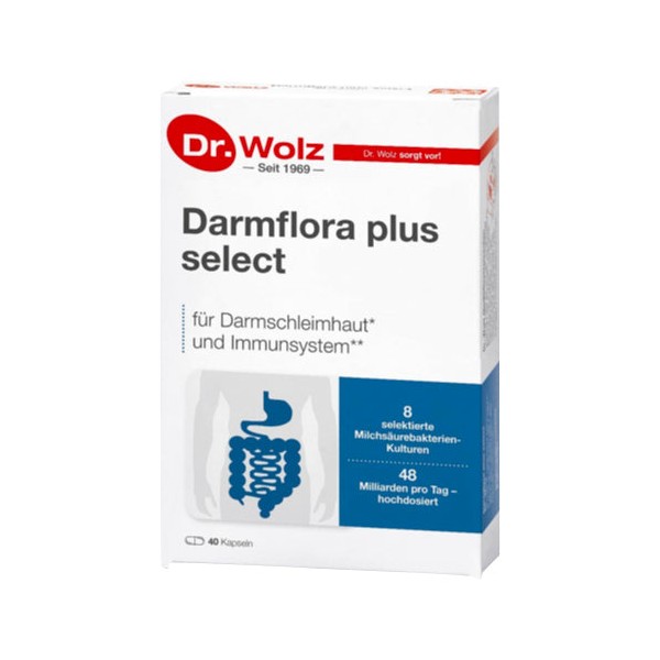 Dr. Wolz Darmflora Probiotic Plus Select 40 cap