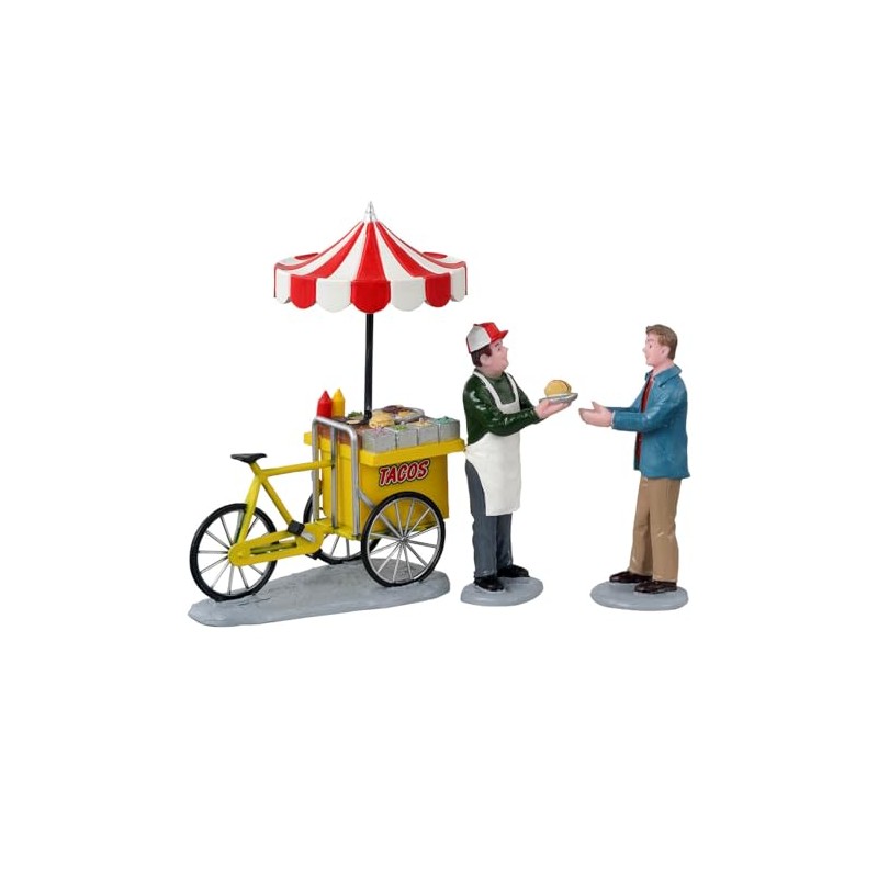 Lemax - Taco Cart, Set of 3 - Christmas Houses